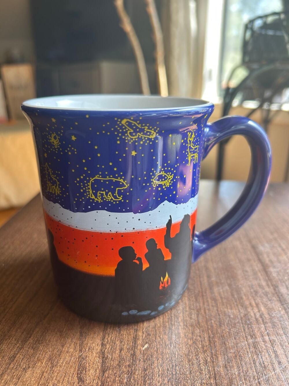 Pendleton Keep My Fires Burning 18-ounce ceramic coffee mug